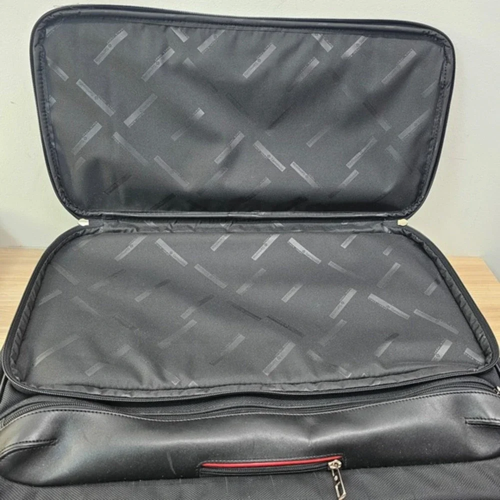 Samsonite Carry On Travel Bag Black Label‎ 2 Way Luggage Briefcase Suit Bag Luxe
